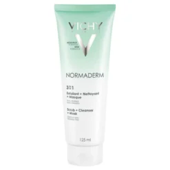 Vichy Normaderm 3 in 1 Cleanser Triactiv Esfoliante + Crema Detergente + Maschera 125 ml