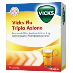Vicks Flu Tripla A*os Polv10bs