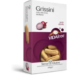 VIDAFREE Grissini Cipolla 100g