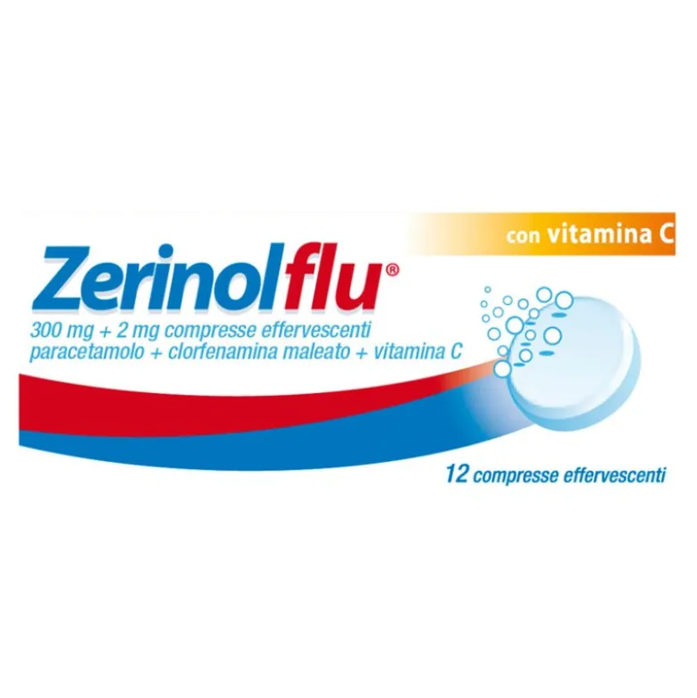 Zerinolflu 12 compresse Effervescenti