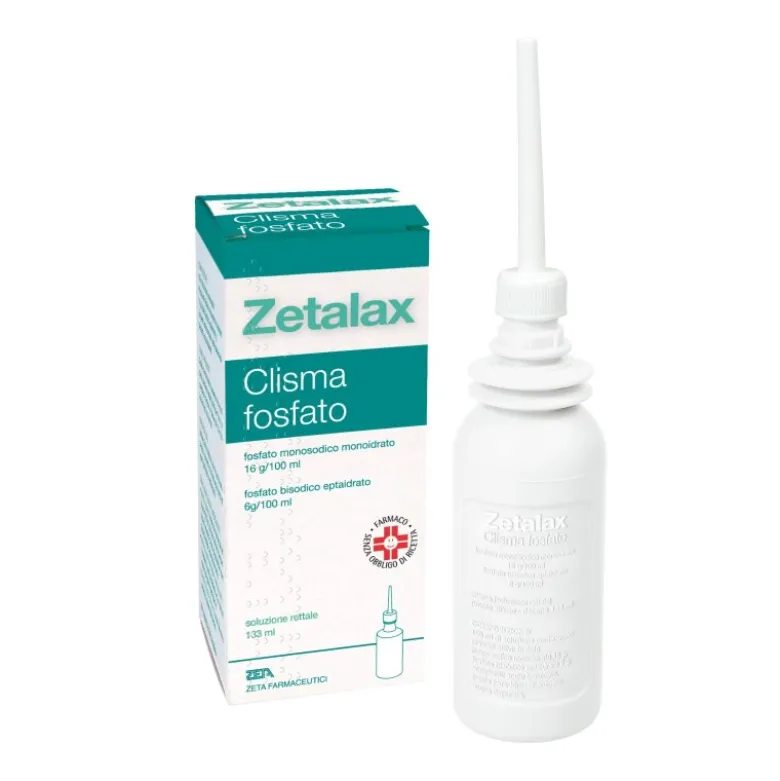 ZETALAX Clisma Fosfato 133ml