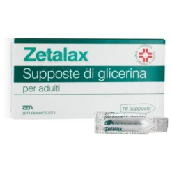 ZETALAX 18 Supposte Glicerina Adulti